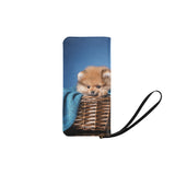 Pomeranian Puppies Women's Clutch Purse (Model 1637)