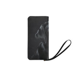 Black Labrador Women's Clutch Purse (Model 1637)