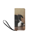 Border Collie Women's Clutch Purse (Model 1637)