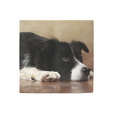 Border Collie Women's Leather Wallet (Model 1611)