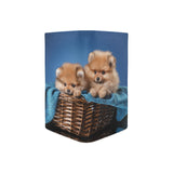 Pomeranian Puppies Women's Leather Wallet (Model 1611)