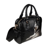Siberian Husky Shoulder Handbag (Model 1634)