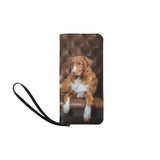 Nova Scotia Duck Tolling Retriever Women's Clutch Purse (Model 1637)