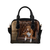 Nova Scotia Duck Tolling Retriever Shoulder Handbag (Model 1634)