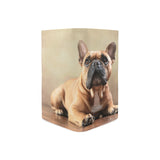 Fawn French Bulldog Women's Leather Wallet (Model 1611)
