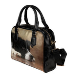 Border Collie Shoulder Handbag (Model 1634)