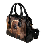 Chow Chow Shoulder Handbag (Model 1634)