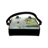 Golden Retriever Shoulder Handbag (Model 1634)
