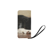 Border Collie Women's Clutch Purse (Model 1637)