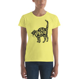 Meow Typography Women's short sleeve t-shirt
