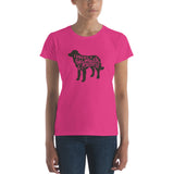 I like big mutts and I cannot lie Women's short sleeve t-shirt