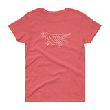 Beardie on the Run Women's short sleeve t-shirt