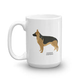 German Shepherd Mug
