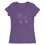 German Wire Haired Pointer Ladies' short sleeve t-shirt