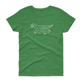 Beardie on the Run Women's short sleeve t-shirt