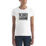 What happens at the Dog show Women's short sleeve t-shirt