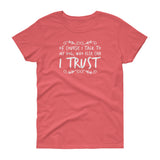 Of course I talk to my Dog Women's short sleeve t-shirt