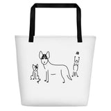 Australian Cattle Dog Family Large Bag