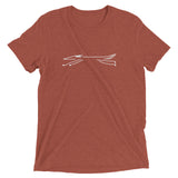 Lure Coursing Saluki Short sleeve t-shirt