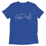 Keeshund Family Short sleeve t-shirt