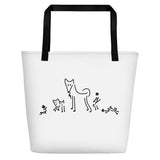Elkhound Family Large Bag