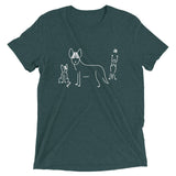 Australian Cattle Dog Family Short sleeve t-shirt