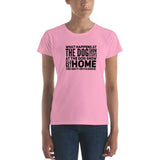 What happens at the Dog show Women's short sleeve t-shirt