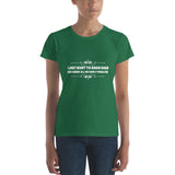 I just want to show Dogs Women's short sleeve t-shirt