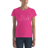 Greyhound Borzoi Whippet Italian Greyhound Women's short sleeve t-shirt