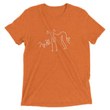 Whippet and Puppies Short sleeve t-shirt