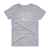 Of course I talk to my Dog Women's short sleeve t-shirt