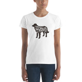 I like big mutts and I cannot lie Women's short sleeve t-shirt
