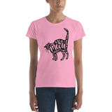 Meow Typography Women's short sleeve t-shirt
