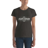 I just want to show Dogs Women's short sleeve t-shirt
