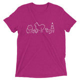 Keeshund Family Short sleeve t-shirt