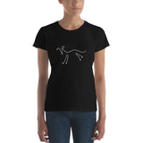 Whippet Stick Dog Women's short sleeve t-shirt