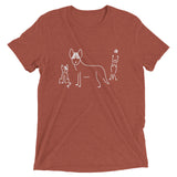 Australian Cattle Dog Family Short sleeve t-shirt