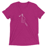 Saluki with Butterfly Short sleeve t-shirt