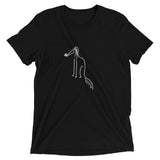 Saluki with Butterfly Short sleeve t-shirt