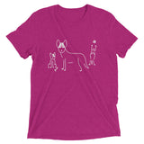 Australian Cattle Dog Family Short sleeve t-shirt