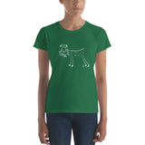 German Wire Haired Pointer Women's short sleeve t-shirt