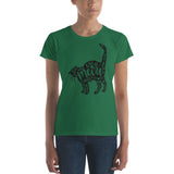 Meow Typography Women's short sleeve t-shirt