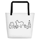 Keeshund Family Large Bag