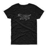 Beardie on the Run Women's short sleeve t-shirt