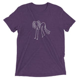 Saluki Short sleeve t-shirt