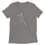 Saluki with Butterfly Short sleeve t-shirt
