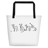 Whippet Family Large Bag