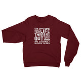 Stop complaining Unisex California Fleece Raglan Sweatshirt