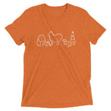 Keeshund Family Short sleeve t-shirt
