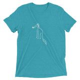 Saluki with Butterfly Short sleeve t-shirt